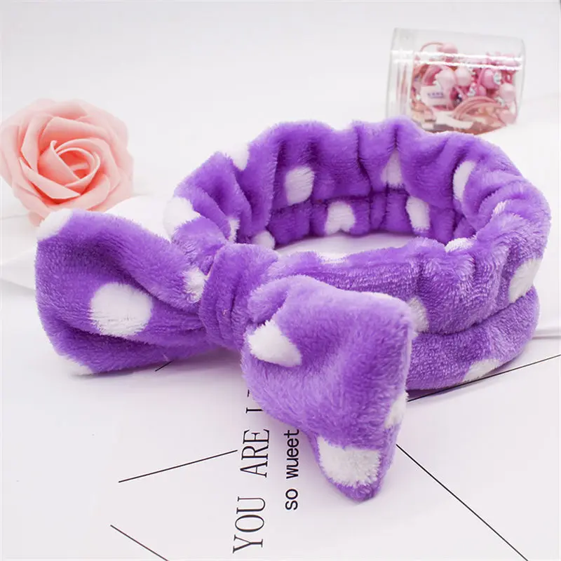 Womem Ladies Girl Lovely Headwear Bow Dot Striped Soft Shower Hair Band Wrap Headband Bath Spa MakeUp Cute Headwear Hairband
Womem Ladies Girl Lovely Headwear Bow Dot Striped Soft Shower Hair Band Wrap Headband Bath Spa MakeUp Cute Headwear Hairband