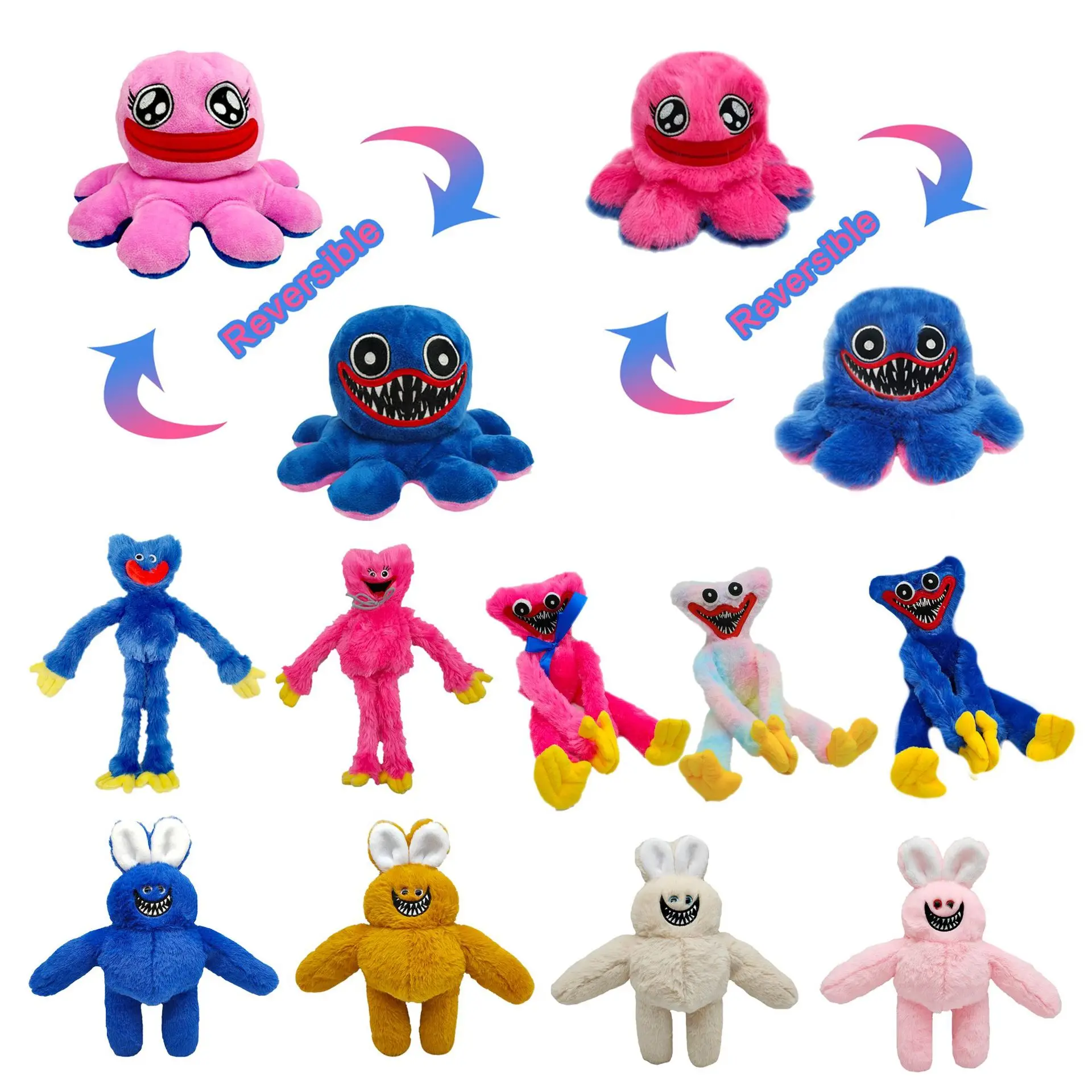 2022 Huggy Wuggy Plush Toy Poppy Playtime Game Character Plush Doll Hot Scary Toy Peluche Toys Soft Gift Toys for Kids Christmas
2022 Huggy Wuggy Plush Toy Poppy Playtime Game Character Plush Doll Hot Scary Toy Peluche Toys Soft Gift Toys for Kids Christmas