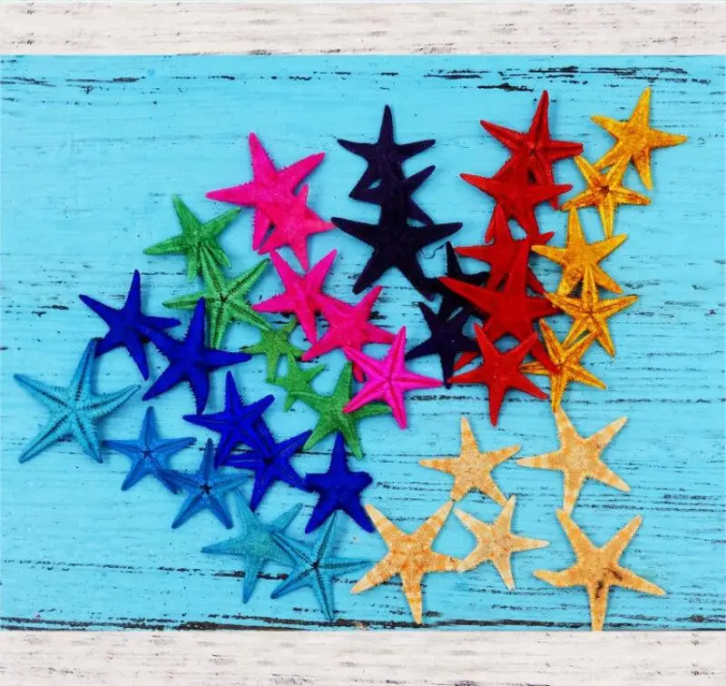 25pcs decorative color small starfish mini multi-color natural starfish, personalized DIY, small natural starfish
25pcs decorative color small starfish mini multi-color natural starfish, personalized DIY, small natural starfish