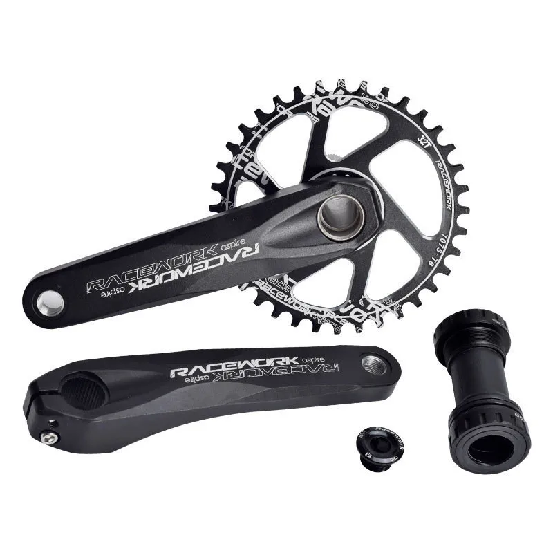 Ultralight RACEWORK Mountain Bike Hollow One Crank Crankset XX1 GXP CNC Aluminum Alloy Mtb Bicycle 32 34 36 38T Single Disc
Ultralight RACEWORK Mountain Bike Hollow One Crank Crankset XX1 GXP CNC Aluminum Alloy Mtb Bicycle 32 34 36 38T Single Disc