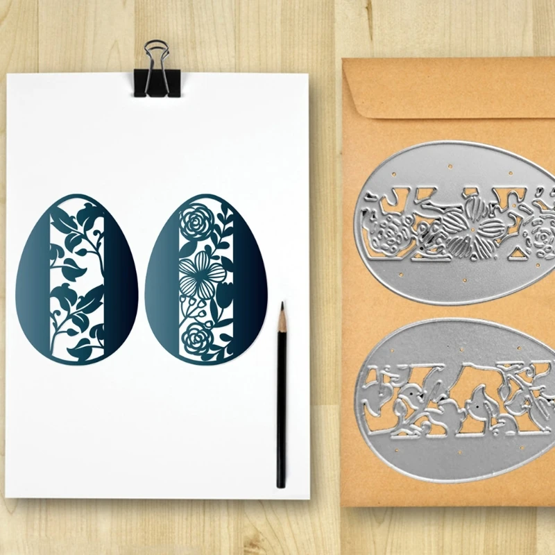 2pcs/set Hollow Flower Eggs Metal Cutting Dies Stencil Scrapbooking DIY Album Stamp Paper Card Embossing
2pcs/set Hollow Flower Eggs Metal Cutting Dies Stencil Scrapbooking DIY Album Stamp Paper Card Embossing