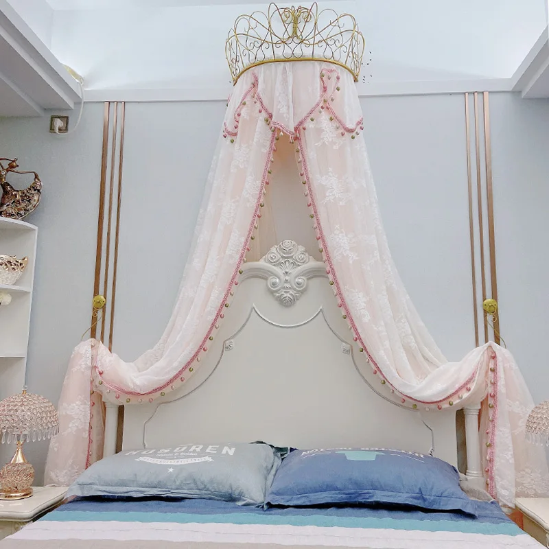Living Curtains Pink Mosquito Net Stand Bed Bed Frame Queen Girl Room Decoration Crown Mosquito Net Mosquitera Bedding EH50MN
Living Curtains Pink Mosquito Net Stand Bed Bed Frame Queen Girl Room Decoration Crown Mosquito Net Mosquitera Bedding EH50MN