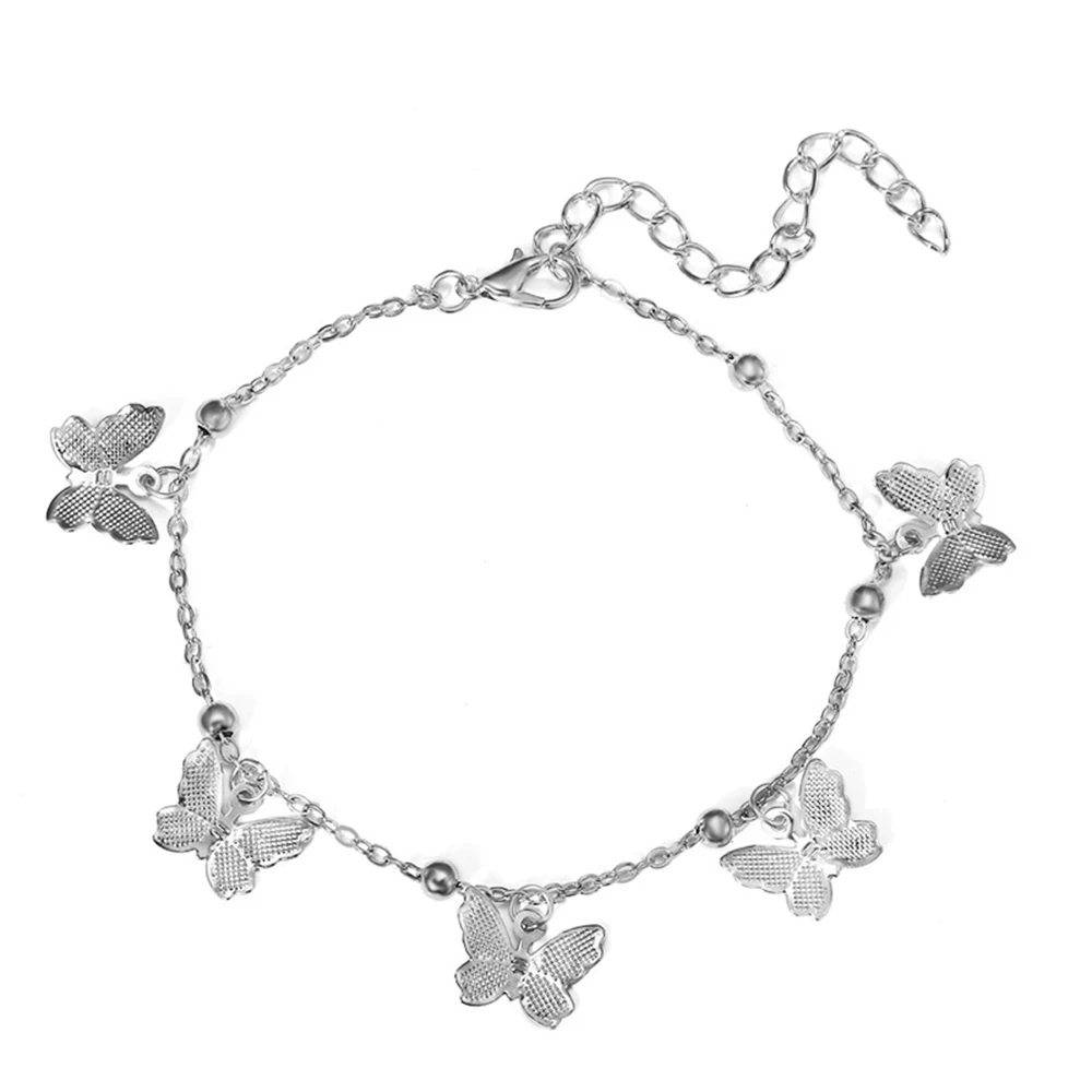 New Beach Butterfly Anklets for Women Boho Jewelry Hollow Gold Butterfly Anklet Bracelet Chain Wholesale Jewelry Anklets
New Beach Butterfly Anklets for Women Boho Jewelry Hollow Gold Butterfly Anklet Bracelet Chain Wholesale Jewelry Anklets