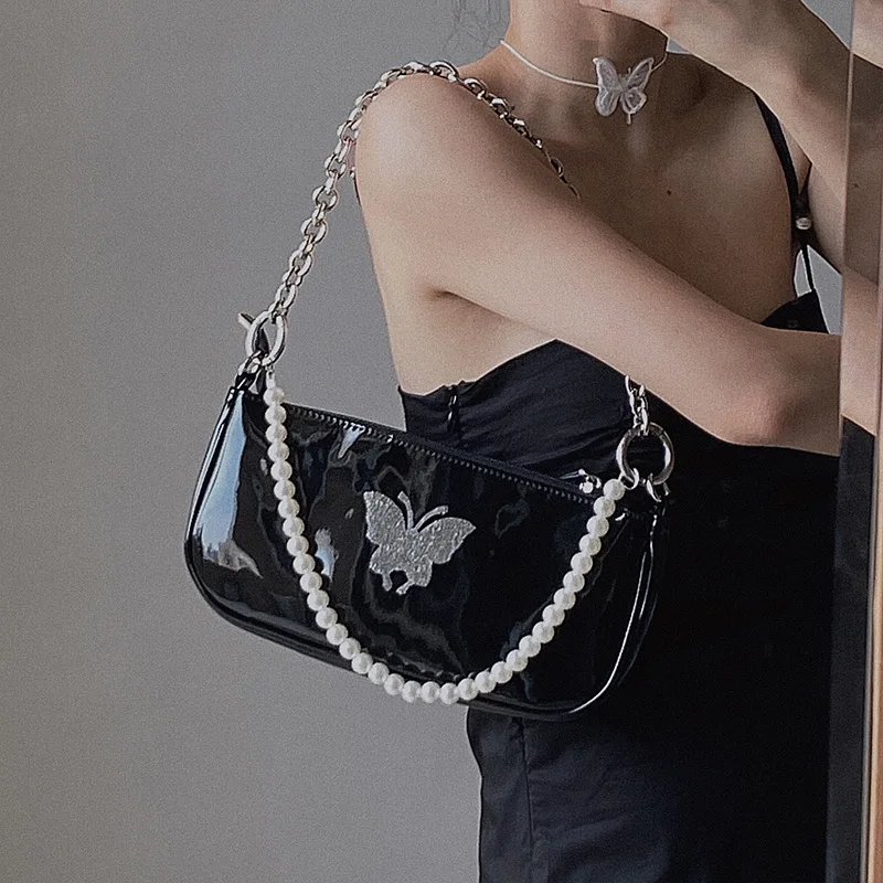 Soft PU Leather Women Black Underarm Bag Bow Ladies Baguette Handbags Fashion Design Girls Small Shoulder Bags
Soft PU Leather Women Black Underarm Bag Bow Ladies Baguette Handbags Fashion Design Girls Small Shoulder Bags