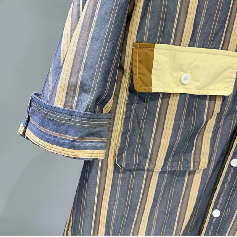 Linen and Cotton New Short-sleeved Brand Striped Shirts Men's Casual Fashion Comfortable Shirts Men's Tops Men's Clothing
Linen and Cotton New Short-sleeved Brand Striped Shirts Men's Casual Fashion Comfortable Shirts Men's Tops Men's Clothing