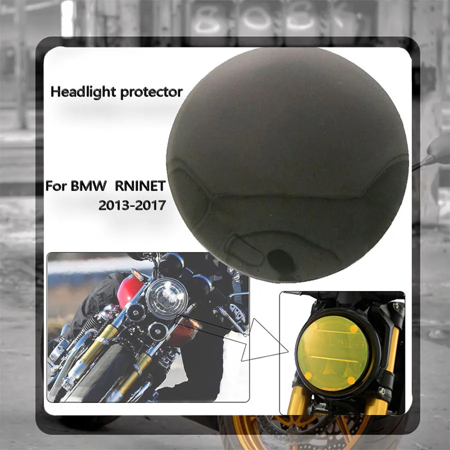 Защита передней фары мотоцикла для BMW R NINE T RnineT NINET R9T 2013 2019 2018 2017|Накладки и