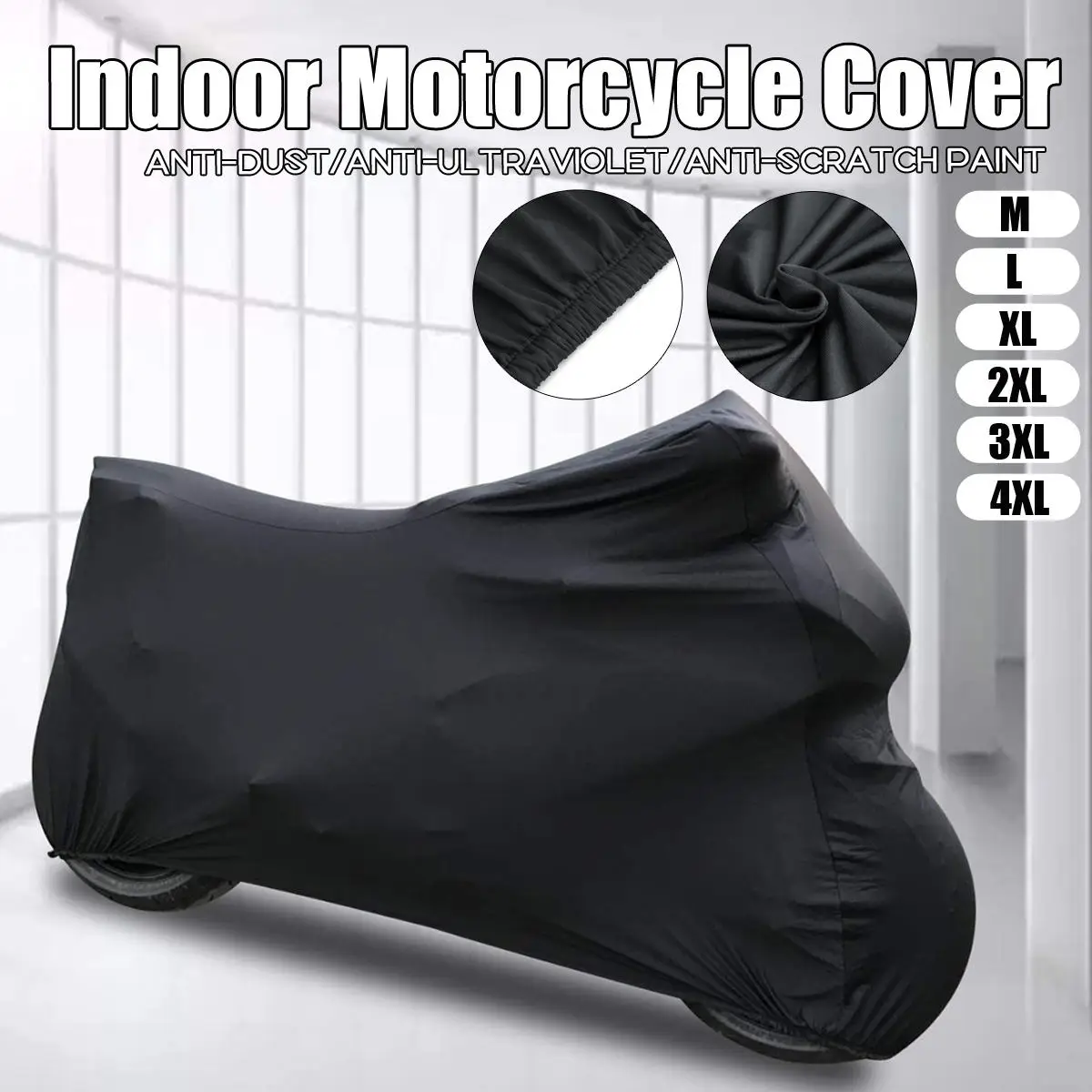 6 Size Motorcycle Cover Stretch Dustproof Sunproof Indoor Outdoor UV Dust Proof Scratches Polyester Bike Protector M-4XL
6 Size Motorcycle Cover Stretch Dustproof Sunproof Indoor Outdoor UV Dust Proof Scratches Polyester Bike Protector M-4XL
