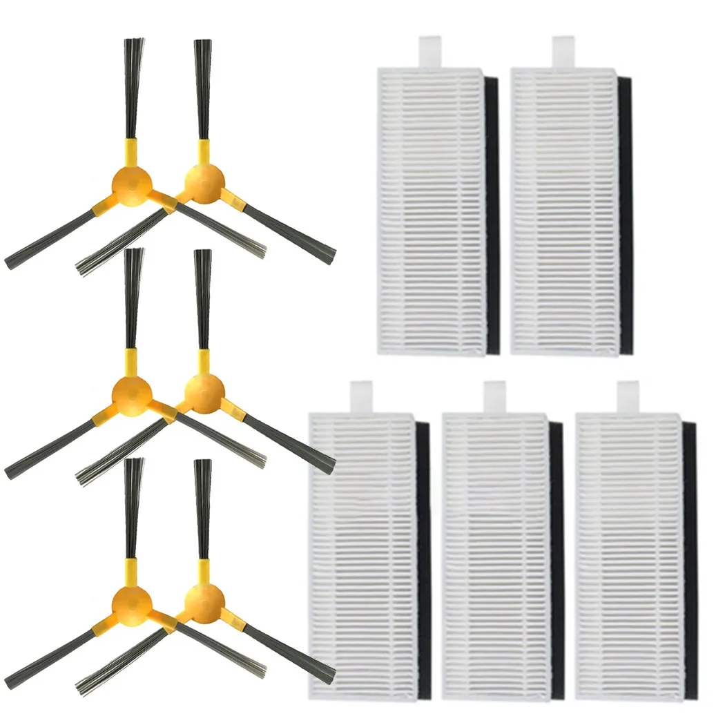 6Sets Side Brush + Filter Replacement Kits For NEATSVOR X500/X600 Vacuum Cleaner Replacement Parts Home Cleaning Accessories
6Sets Side Brush + Filter Replacement Kits For NEATSVOR X500/X600 Vacuum Cleaner Replacement Parts Home Cleaning Accessories