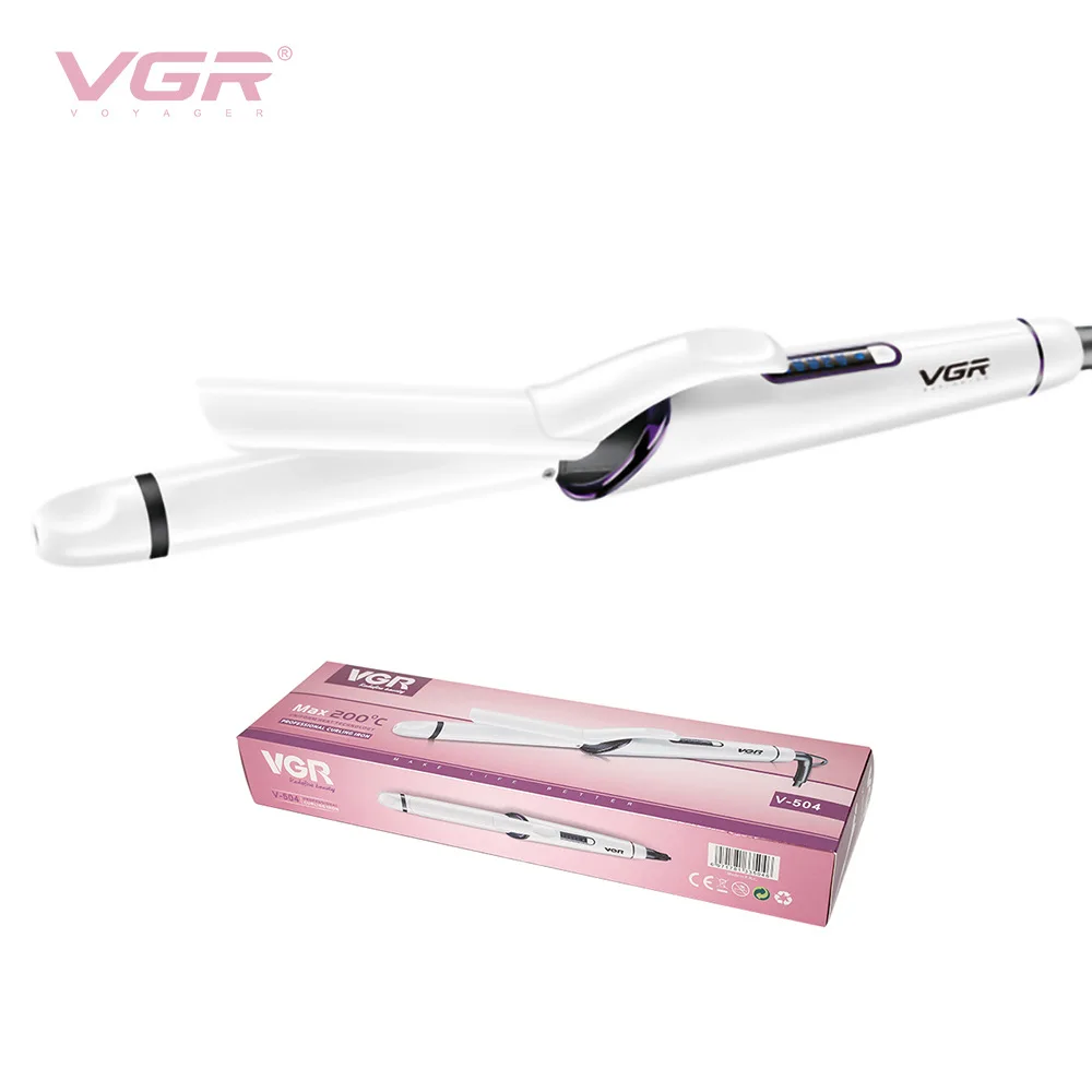 VGR New Professional Hair Curler Ceramic Curling Iron Wand 360 Degree Rotating Clip Hair Wave Roller Fashion Styling Tools
VGR New Professional Hair Curler Ceramic Curling Iron Wand 360 Degree Rotating Clip Hair Wave Roller Fashion Styling Tools
