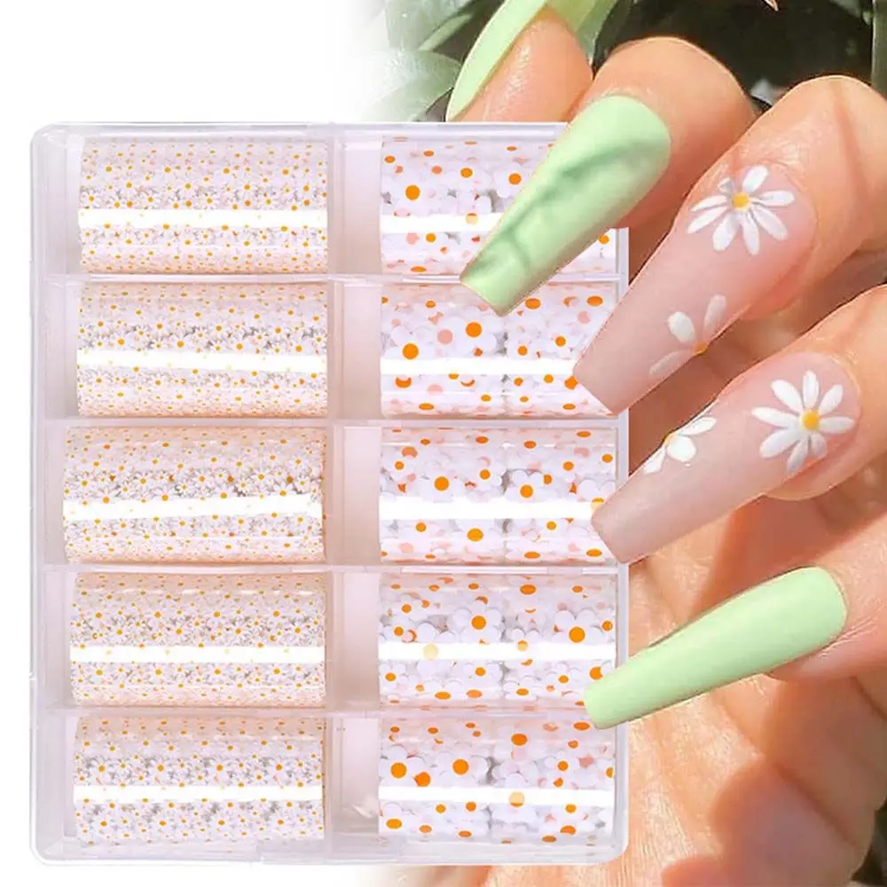 Nail Sticker Nail Art Decoration Daisy Slider Adhesive Water Transfer Decals Manicure Decoration Accessoires Polish Foil
Nail Sticker Nail Art Decoration Daisy Slider Adhesive Water Transfer Decals Manicure Decoration Accessoires Polish Foil