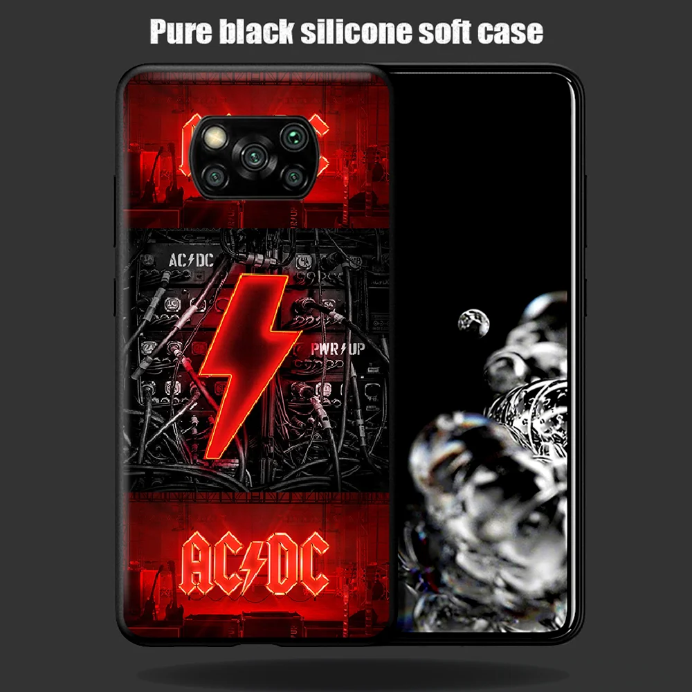 AC DC Band Phone Case Cover Hull For Xiaomi Mi A2 A3 8 9 SE 9T 10 10T Lite Pro Ultra Poco X3 black Back Silicone Prime Pretty
AC DC Band Phone Case Cover Hull For Xiaomi Mi A2 A3 8 9 SE 9T 10 10T Lite Pro Ultra Poco X3 black Back Silicone Prime Pretty