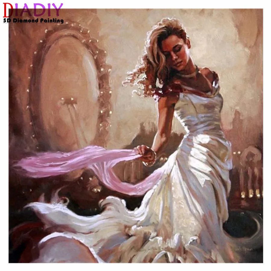 Full Square/Round Drill 5D DIY Diamond Painting "Beauty dance" 3D Embroidery Cross Stitch 5D Home Decor Gift
Full Square/Round Drill 5D DIY Diamond Painting "Beauty dance" 3D Embroidery Cross Stitch 5D Home Decor Gift