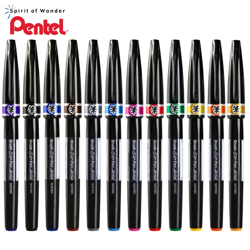 Pentel Brush Color Soft Pen TOUCH Hand Account Soft Head Greeting Card Watercolor Beauty Pen Fine Word Stroke Soft and Flexible
Pentel Brush Color Soft Pen TOUCH Hand Account Soft Head Greeting Card Watercolor Beauty Pen Fine Word Stroke Soft and Flexible