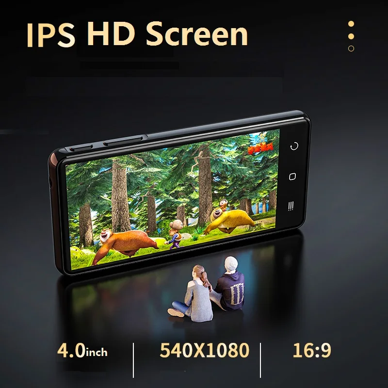Оригинальный MP4 плеер RUIZU H8 Android Wi-Fi Bluetooth 5 0 полный сенсорный экран 4 дюйма 16 ГБ