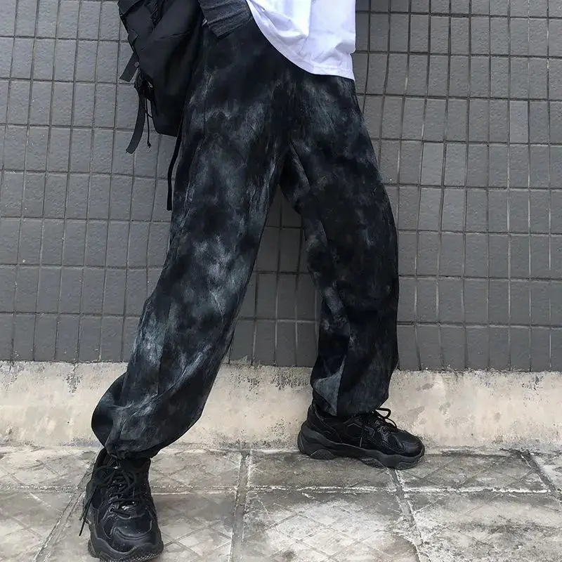 Tie dye Trousers Harajuku women oversized wide leg pants Female Harem Trousers Autumn Ladies Casual Trousers Plus Size
Tie dye Trousers Harajuku women oversized wide leg pants Female Harem Trousers Autumn Ladies Casual Trousers Plus Size