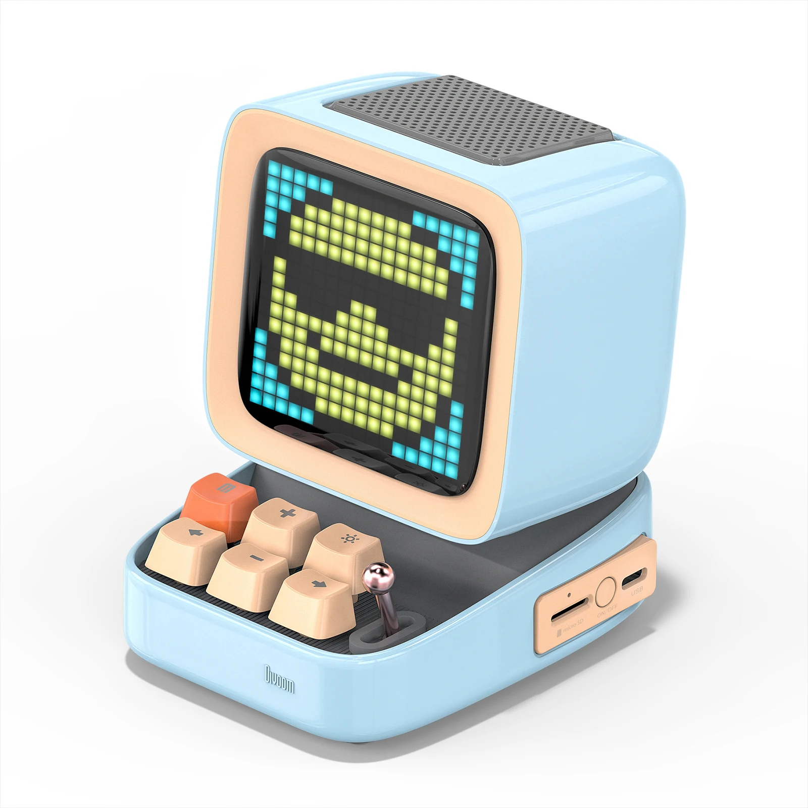 Portable home version sound pixel Bluetooth speaker light pollution light retro keyboard
Portable home version sound pixel Bluetooth speaker light pollution light retro keyboard