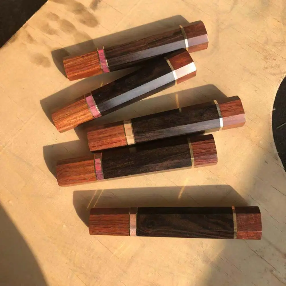 Horn Natural Black Ebony Wood Handle Octagonal Handle Crafts Manual DIY Semi-finished Damascus Knife Handle Kitche
Horn Natural Black Ebony Wood Handle Octagonal Handle Crafts Manual DIY Semi-finished Damascus Knife Handle Kitche