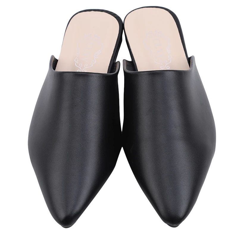 Leather Women Low Heel Slippers Fashion Mule Shoes Pointed Toe Slides Sandal Ladies Zapatos Mujer 2022 Zapatos De Mujer
Leather Women Low Heel Slippers Fashion Mule Shoes Pointed Toe Slides Sandal Ladies Zapatos Mujer 2022 Zapatos De Mujer