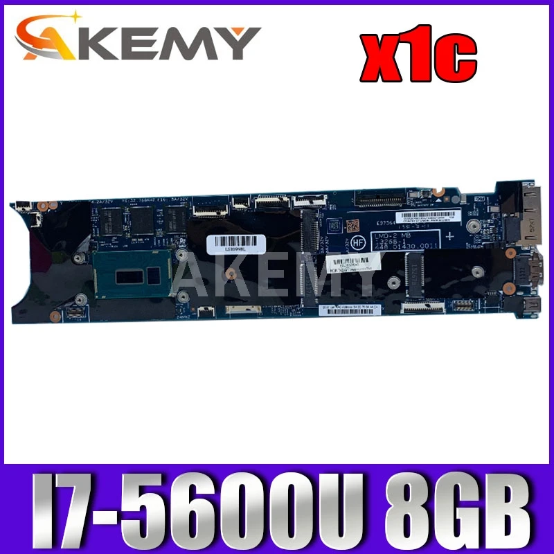 AKemy ThinkPad X1C X1 motherboard carbon For Lenovo X1C X1 carbon Laptop motherboard i7-5600/i7-5500 8G 00HT361 X1C X1 mainboard
AKemy ThinkPad X1C X1 motherboard carbon For Lenovo X1C X1 carbon Laptop motherboard i7-5600/i7-5500 8G 00HT361 X1C X1 mainboard