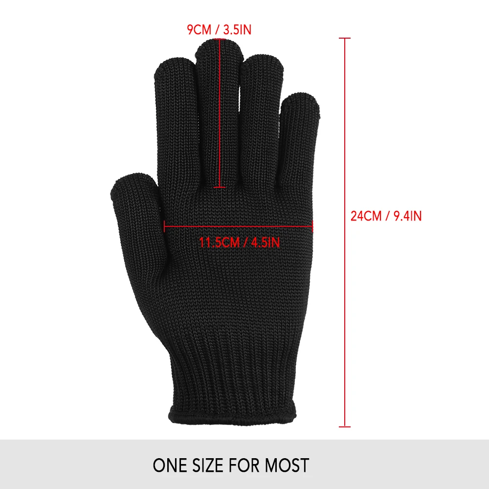 Protective Steel Gloves Cut Resistant Gloves Stab Resistant Protection Safety Cutting Gloves Wear Resistant Hunting Gloves
Protective Steel Gloves Cut Resistant Gloves Stab Resistant Protection Safety Cutting Gloves Wear Resistant Hunting Gloves