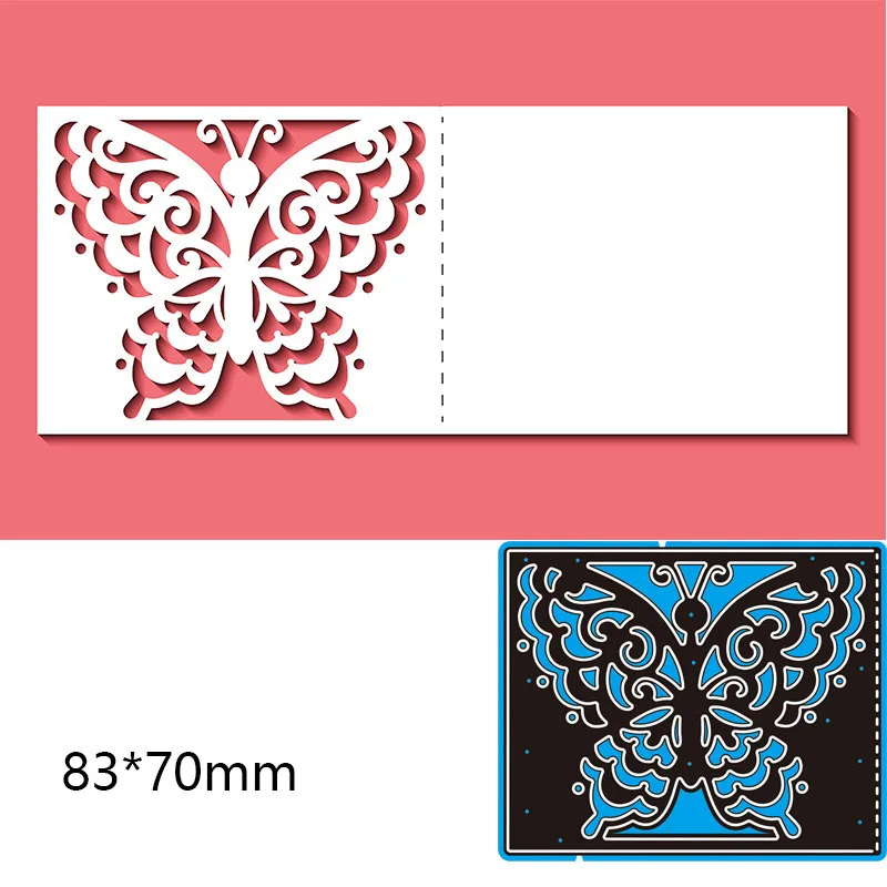 IDCraft Butterfly Hollow Postcard Decoration Embossing Metal Cutting Dies Molds DIY Paper Scrapbooking Album Poster 
IDCraft Butterfly Hollow Postcard Decoration Embossing Metal Cutting Dies Molds DIY Paper Scrapbooking Album Poster