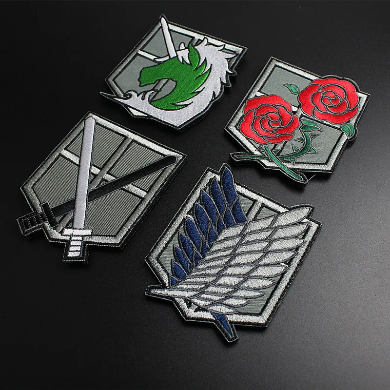 Anime Attack of The Giant Cosplay Embroidery Armband Wings of Liberty Shingeki No Kyojin Creative Badge Cos Props Gift
Anime Attack of The Giant Cosplay Embroidery Armband Wings of Liberty Shingeki No Kyojin Creative Badge Cos Props Gift