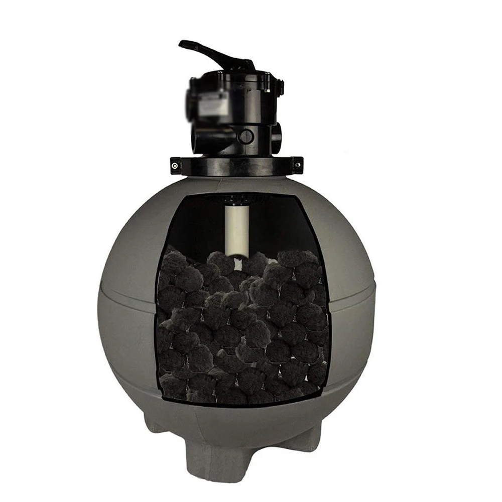 Filter Ball Swimming Pool Cleaning Equipment Fine Filter Fiber Fish Tank Black Nitrification Filter Ball
Filter Ball Swimming Pool Cleaning Equipment Fine Filter Fiber Fish Tank Black Nitrification Filter Ball