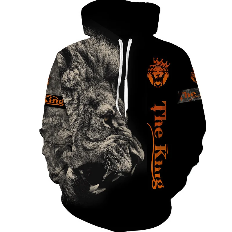 Roaring Lion 3D Printed Men's Sweatshirts Hoodies Cool Male/Female Fashion Casual Long Sleeve Hooded Pullover Tops
Roaring Lion 3D Printed Men's Sweatshirts Hoodies Cool Male/Female Fashion Casual Long Sleeve Hooded Pullover Tops
