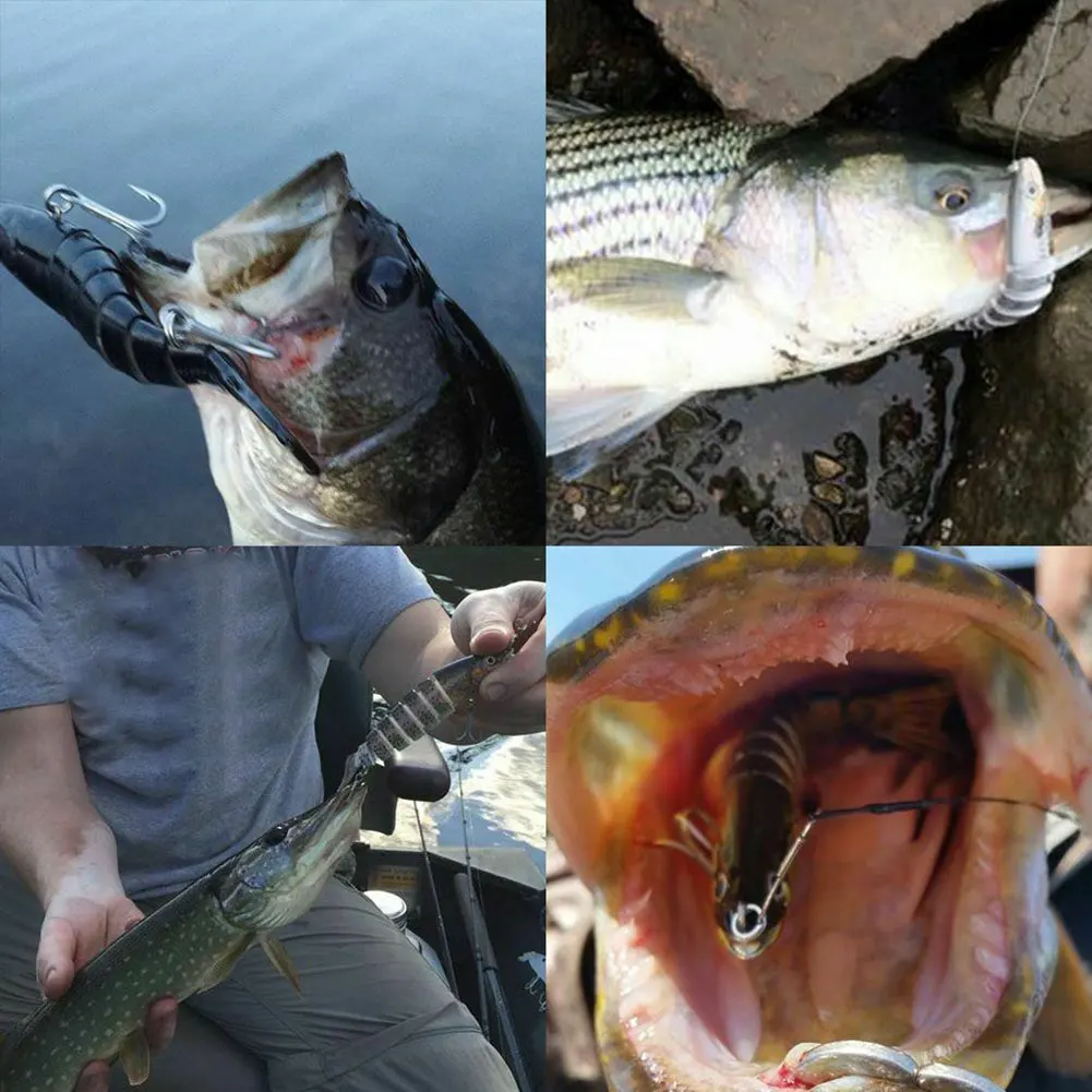 New Fishing Lure Wobblers 8-Segement Swimbait Artificial 14cm Bait for Sea Fishing XD88
New Fishing Lure Wobblers 8-Segement Swimbait Artificial 14cm Bait for Sea Fishing XD88