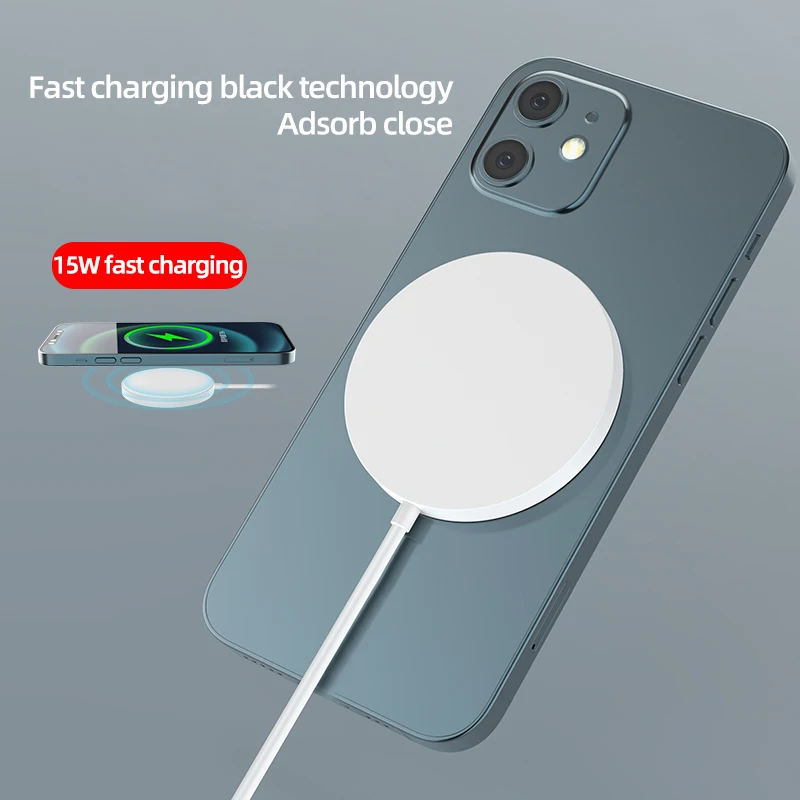 15W Fast Magnetic Wireless Charger Quick 3.0 For iPhone 12PRO Max Mini 11 XS XR X 8 Charging Pad USB C PD Samsung Xiaomi huawei
15W Fast Magnetic Wireless Charger Quick 3.0 For iPhone 12PRO Max Mini 11 XS XR X 8 Charging Pad USB C PD Samsung Xiaomi huawei