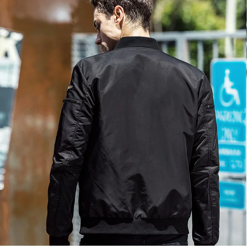 Bomber Jacket Men Spring Thin Military Jackets Windbreaker Zipper Jackets Mens Outwear Coat Fashion Clothes NEW Nice COATS
Bomber Jacket Men Spring Thin Military Jackets Windbreaker Zipper Jackets Mens Outwear Coat Fashion Clothes NEW Nice COATS