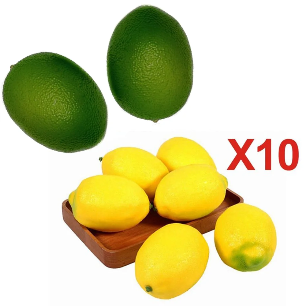 10pcs Artificial Lime Lemon Home Decoration Foam Artificial Fruit Imitation Fake DIY Fruit Home Decoration
10pcs Artificial Lime Lemon Home Decoration Foam Artificial Fruit Imitation Fake DIY Fruit Home Decoration