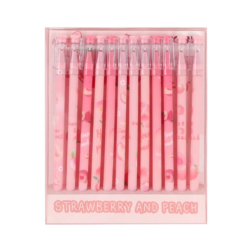 12 PCS/Set Gel Pens Kawaii Pen Stationery Caneta Pens Cute Fruit Office Accessories Papeleria Y Oficina Kalem Canetas fofas
12 PCS/Set Gel Pens Kawaii Pen Stationery Caneta Pens Cute Fruit Office Accessories Papeleria Y Oficina Kalem Canetas fofas