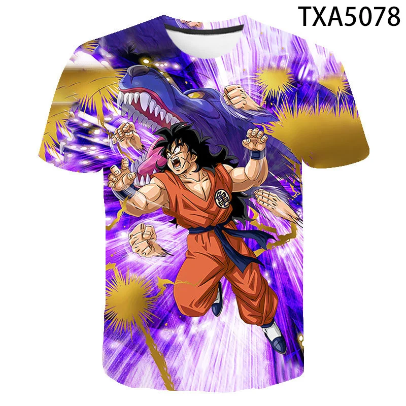 Футболка DBZ Мужская/женская с мультяшным 3D-принтом дракона, Модный повседневный уличный Топ для мальчиков и девочек, лето
Футболка DBZ Мужская/женская с мультяшным 3D-принтом дракона, Модный повседневный уличный Топ для мальчиков и девочек, лето