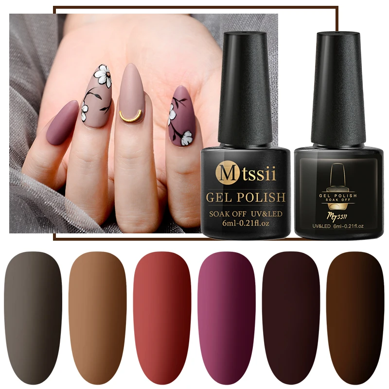 Mtssii 6ml Matte Top Coat Color UV Gel Nail Polish Morandi Series Semi Permanent Soak Off UV Gel Varnish DIY Nail Art Gel Paint
Mtssii 6ml Matte Top Coat Color UV Gel Nail Polish Morandi Series Semi Permanent Soak Off UV Gel Varnish DIY Nail Art Gel Paint