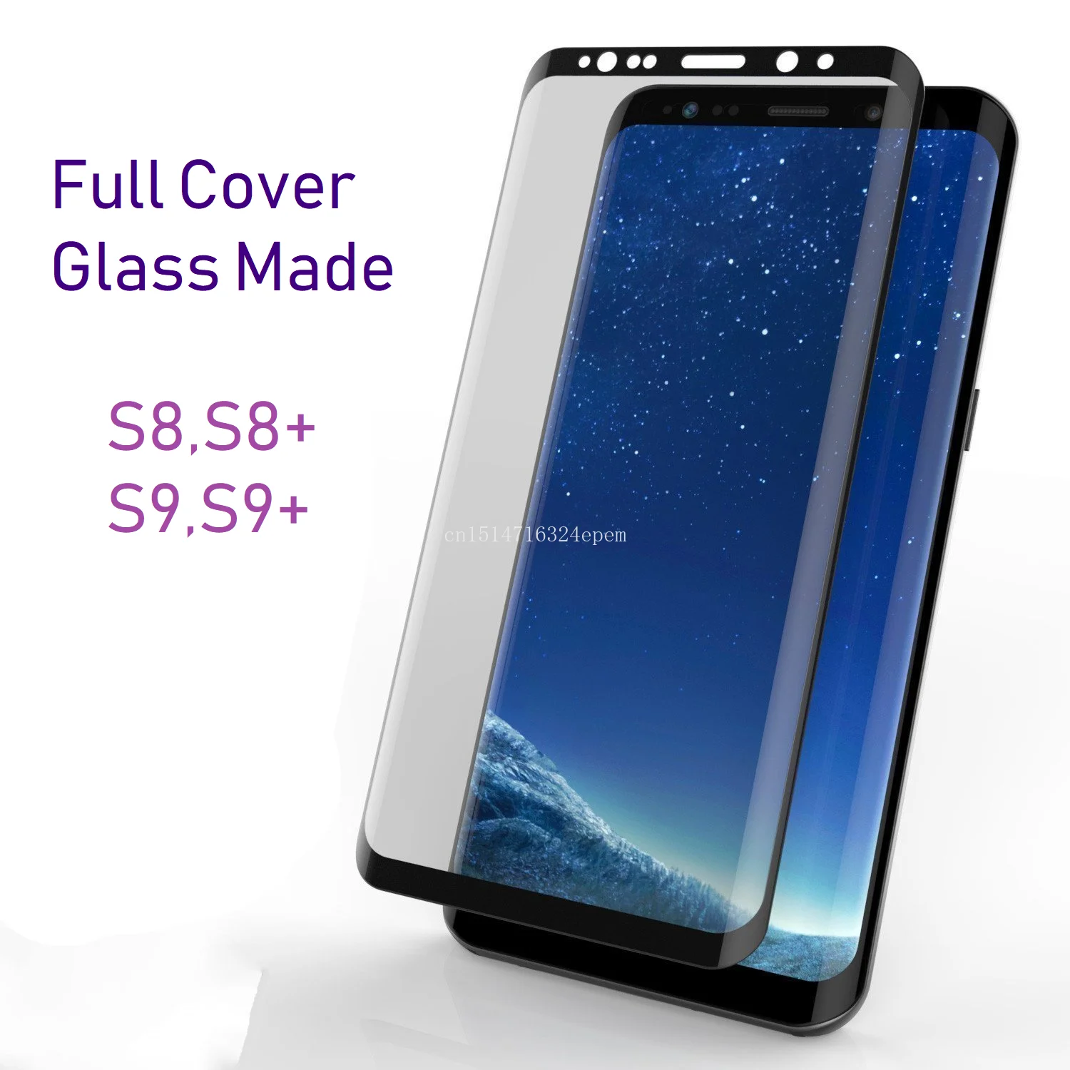 Изогнутое закаленное стекло для Samsung Galaxy S8 + S9 Защита экрана Plus|Защитные стёкла и