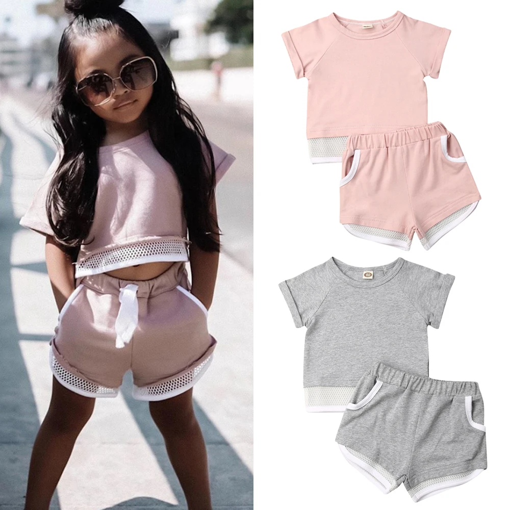Fashion New Short Sleeve Tops T-Shirt Shorts PantsSummer Toddler Baby Girls Boys Outfits Tracksuit Clothes 2pcs Children Set
Fashion New Short Sleeve Tops T-Shirt Shorts PantsSummer Toddler Baby Girls Boys Outfits Tracksuit Clothes 2pcs Children Set