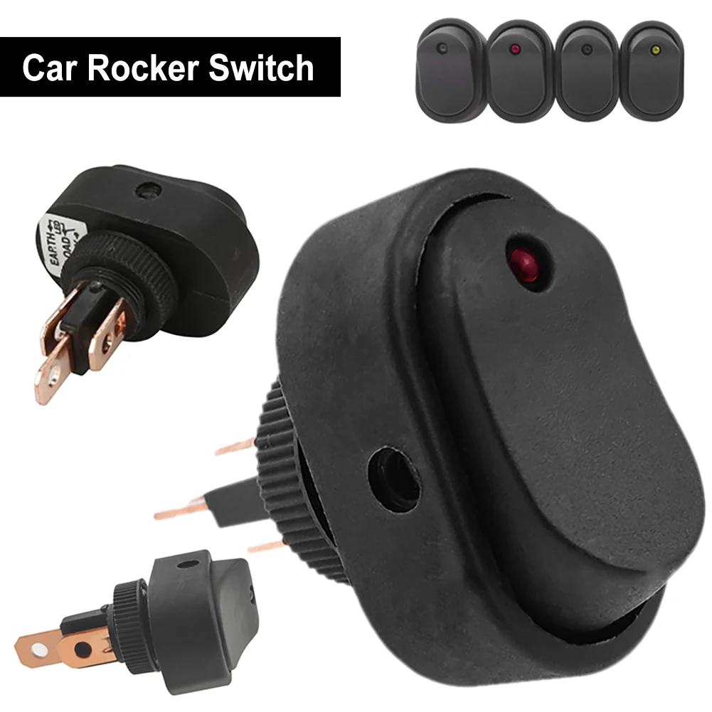 LED Light Rocker Switch 12V 30A DIY ON/OFF Switch 3Pin Car Modification Styling Light Switch for Truck Motorcycle Van Boat Car
LED Light Rocker Switch 12V 30A DIY ON/OFF Switch 3Pin Car Modification Styling Light Switch for Truck Motorcycle Van Boat Car
