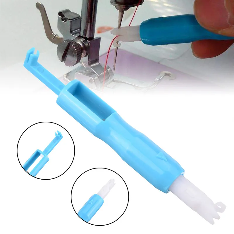 Blue and White Sewing machine needle threader automatic threaders quick threading machine DIY sew accessory
Blue and White Sewing machine needle threader automatic threaders quick threading machine DIY sew accessory