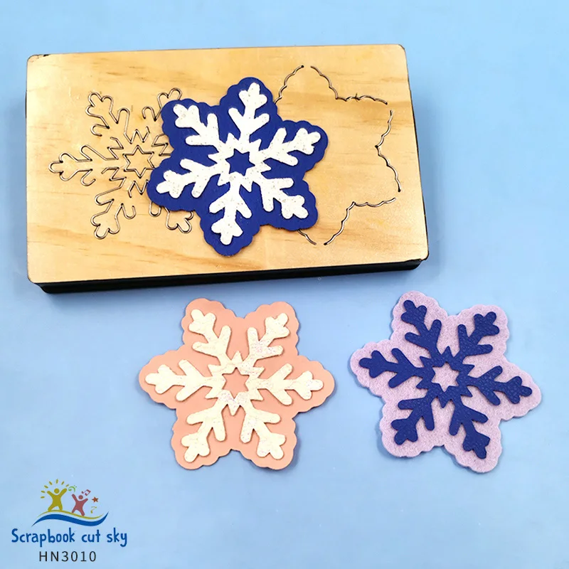 Snowflake HN3010 Muyu Wooden Mold Scrapbook CutSky Suitable For Market General Machines
Snowflake HN3010 Muyu Wooden Mold Scrapbook CutSky Suitable For Market General Machines