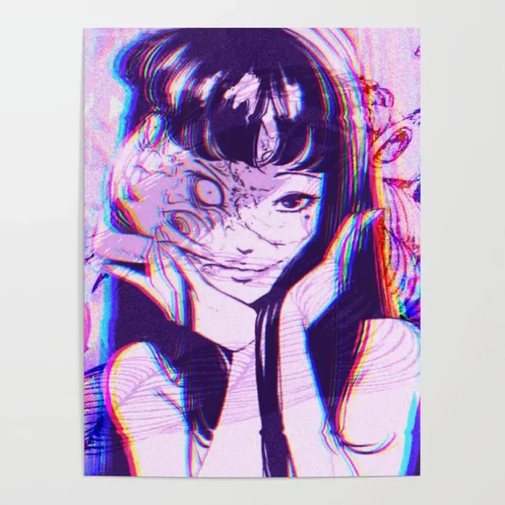 Домашний декор HD картины с принтом Junji Ito Tributo Girl фиолетовые картины настенное искусство модульный холст постер современный фон для кровати
Домашний декор HD картины с принтом Junji Ito Tributo Girl фиолетовые картины настенное искусство модульный холст постер современный фон для кровати