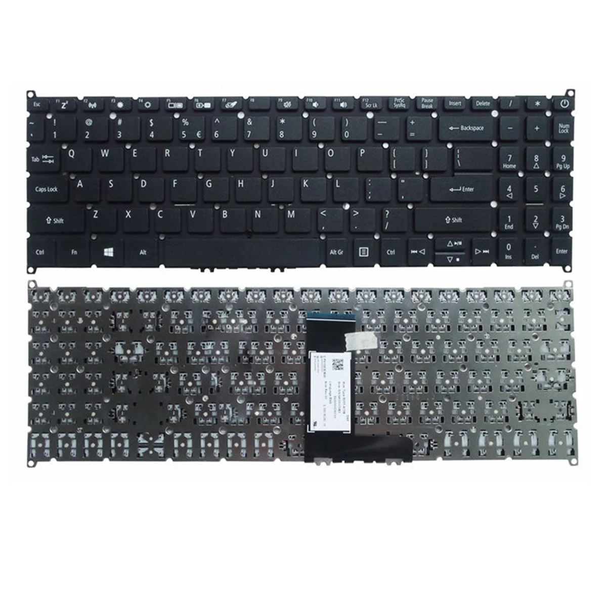 Новая клавиатура US для ACER SWIFT 3 SF315-41 SF315-52G SF315-51G N17P4 A615-51 N17C4 SF315-51 laptop US keyboard
Новая клавиатура US для ACER SWIFT 3 SF315-41 SF315-52G SF315-51G N17P4 A615-51 N17C4 SF315-51 laptop US keyboard