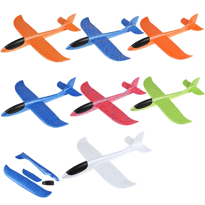 Funny Hand Throw Foam Aircraft Model Flying Glider Planes Resistant Breakout Aircraft Party Game Children Gift Toys Outdoor
Funny Hand Throw Foam Aircraft Model Flying Glider Planes Resistant Breakout Aircraft Party Game Children Gift Toys Outdoor