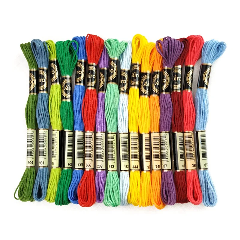 100 Pcs 50 Colors 8 Meters Embroidery Threads Polyester Cotton Thread Handmade Accessories Embroidery Thread DIY Apparel Sewing
100 Pcs 50 Colors 8 Meters Embroidery Threads Polyester Cotton Thread Handmade Accessories Embroidery Thread DIY Apparel Sewing