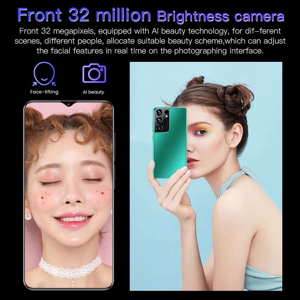 Galax S21+ Ultra 5G Global Version 16+512GB Snapdragon888 Mobile Phone New Sansamg Android11 Fingerprint ID Newest Smartphone
Galax S21+ Ultra 5G Global Version 16+512GB Snapdragon888 Mobile Phone New Sansamg Android11 Fingerprint ID Newest Smartphone