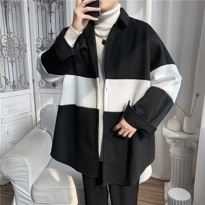 French Style Couple Coat Men's Autumn and Winter Baseball Uniform Cardigan Knitted Sweater Casual All-Matching Jacket
French Style Couple Coat Men's Autumn and Winter Baseball Uniform Cardigan Knitted Sweater Casual All-Matching Jacket