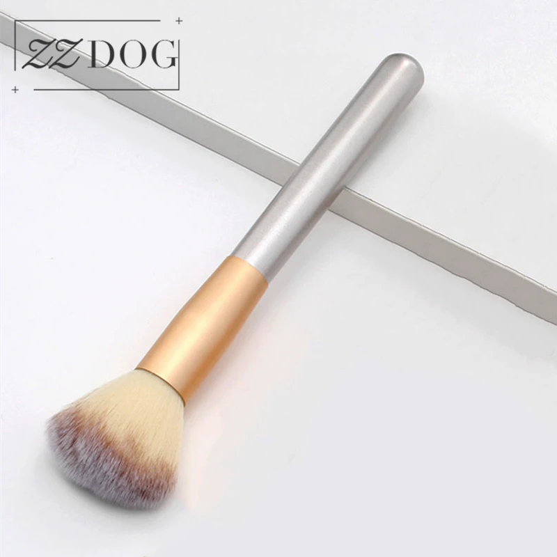 ZZDOG 1Pcs Professional Cosmetics Tools Natural Fluffy Hair Powder Blush Contour Makeup Brush Champagne Beauty Tool For Make Up
ZZDOG 1Pcs Professional Cosmetics Tools Natural Fluffy Hair Powder Blush Contour Makeup Brush Champagne Beauty Tool For Make Up