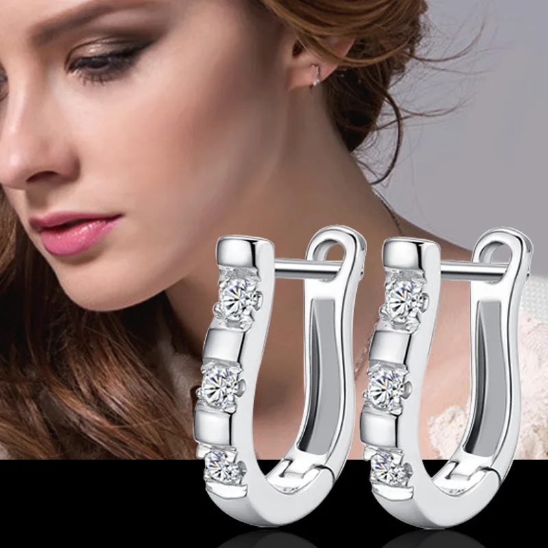 Earrings Women For Charm Hoop Wedding Sapphire 925 Sterling Silver Hoop Earrings For Women Minimalist Geometric Party Jewelry
Earrings Women For Charm Hoop Wedding Sapphire 925 Sterling Silver Hoop Earrings For Women Minimalist Geometric Party Jewelry