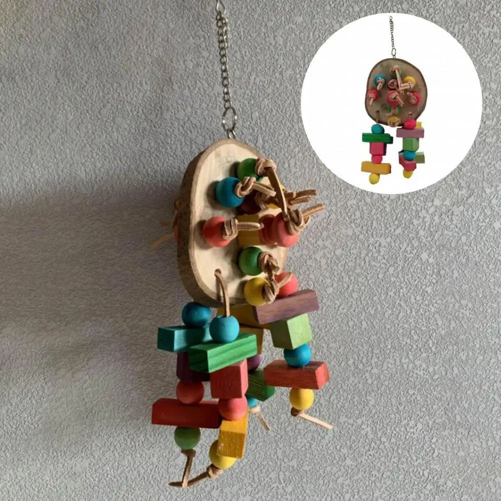 Parrot Cage Toy Anti-fade Long-lasting Interesting Beads Block Parrot Cage Bird Bite Toy
Parrot Cage Toy Anti-fade Long-lasting Interesting Beads Block Parrot Cage Bird Bite Toy