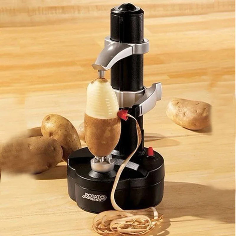 1PC New Electric Spiral Apple Peeler Cutter Slicer Fruit Potato Peeling Automatic Battery Operated Machine with Charger Eu Plug
1PC New Electric Spiral Apple Peeler Cutter Slicer Fruit Potato Peeling Automatic Battery Operated Machine with Charger Eu Plug